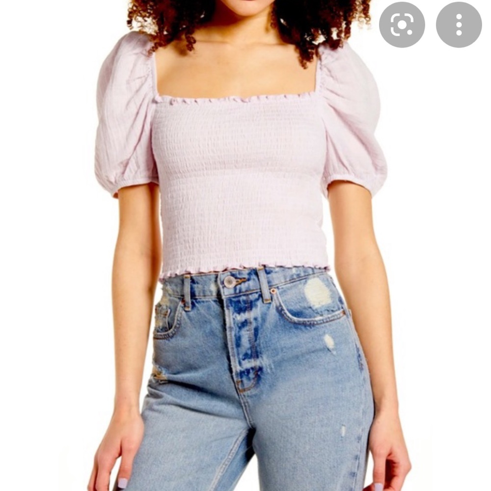 Donated! Socialite Nordstrom puff sleeve smocked top